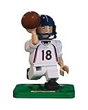 NFL GEN3 Denver Broncos Peyton Manning Limited Edition Minifigures, Blue, Small
