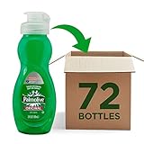 PALMOLIVE Dishwashing Liquid, Dish Soap, Dish Liquid Soap, Phosphate Free, pH Balanced, Dishwasher Cleaner, 3 Ounce Bottle (Case of 72) (201417)
