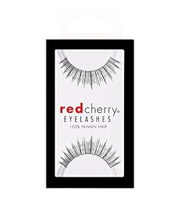 Image of Red Cherry #505 False Eyelashes, Black (Pack of 6)