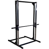 Body-Solid Best Fitness (BFSM250) Smith Machine Without LAT Attachment, Home and Commerciala Gym Strength Training with Safety Bars (Midnight Black)