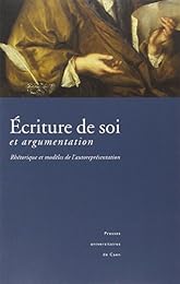Écriture de soi et argumentation