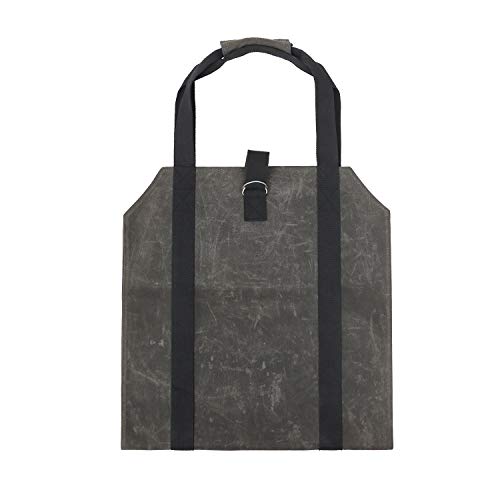 Elezay Waxed Canvas Toto Bag Firewood Log Carrier Outdoor Indoor Holders Fireplace
