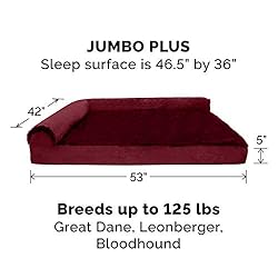 Furhaven Replacement Pet Bed Cover - L Chaise Sofa
