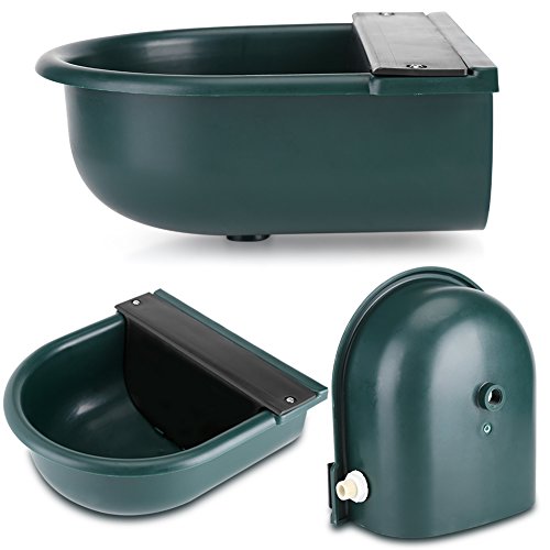 Yosoo Drinking Bowl for Dog, 4L Automatic Float Valve Water Trough