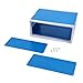Yaeccc Electronic Enclosures Blue Metal Enclosure Project Case, 9.8