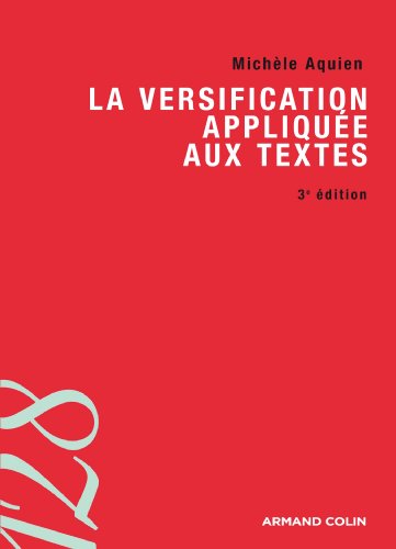 La  versification appliquée aux textes