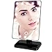LUCKYBIRD Lighted Makeup Mirror, Premium Illuminated & Portable Vanity with Lights, 20 Dimmable LED Lights, 180degree Rotation, Ergonomic Design, Perfect Lighting for Flawless Makeup
