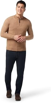 Sparwood Merino Wool Half Zip Sweater 