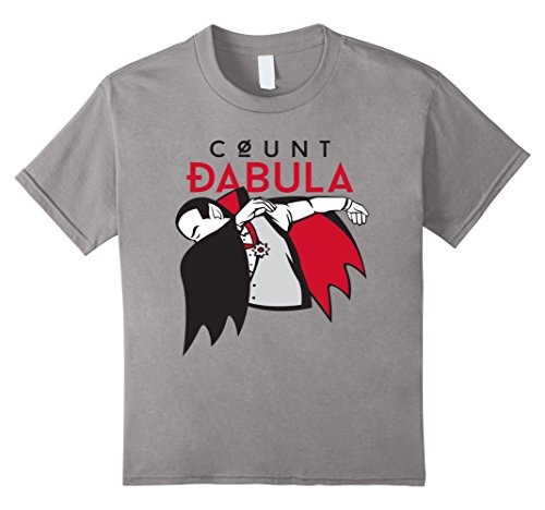 Kids Count Dabula Dab Dracula Funny Bar Crawl College Shirt 12 Slate