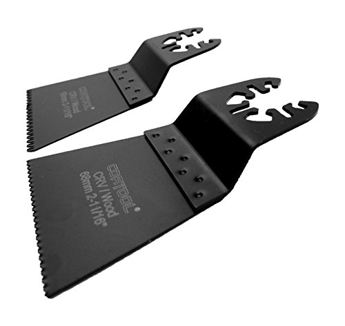 7 Pcs Precision Oscillating Multitool Blades Set Quick Release Oscillating Multifunction Saw Blade Fit Universal Porter Cable Bosch Black & Decker Dewalt Multimaster Vibration Saw Blade TF59100027