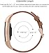 SWEES Leather Bands Compatible Fitbit Charge 2 Small (5.6