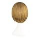 MapofBeauty 30 cm Yellow Brown Short Paragraph Women Cosplay Wigs
