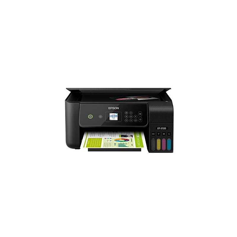 Epson EcoTank ET2720 Wireless Color AllinOne Supertank Printer with