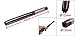 Uxcell a13040300ux0031 12mm x 12mm x 140mm x 75mm Straight Shank 6 Flutes HSS Machine Reamer
