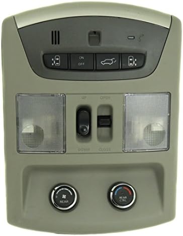 Gray w/Metal Overhead Console 96980-ZS95A fits 2009 Nissan Quest