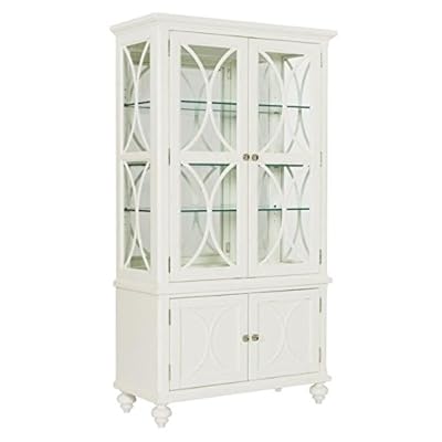 Beaumont Lane Curio China Cabinet in White