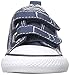 Converse Boys' Chuck Taylor All Star 2V Low Top Sneaker, Navy/White, 9 M US Toddler
