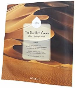 2 Mask Sheets of Ultrue The True Rich Cream-Lifting Hydrogel Mask. (25 g/ sheet.)