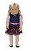 Our Generation Kiana 18-Inch Doll with Blonde Hair, Cute Skirt and Puffy Vest