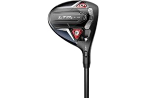 Cobra Golf 2022 LTDX LS Fairway Gloss Peacoat-Red (Men's, Right Hand, MCA Tensei AV Raw White 75, X Flex, 3w-14.5)