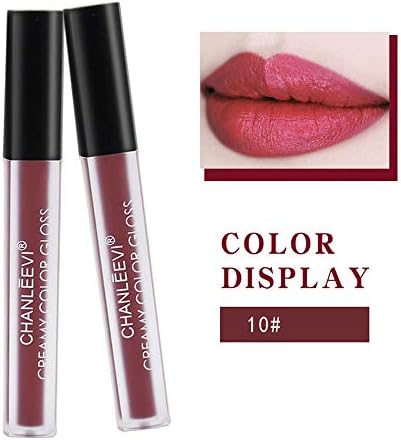 OPAKY New Max Factor Fashion Waterproof Matte Lipstick Cosmetic Sexy Lip Gloss Liphop Kit