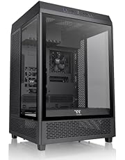 Thermaltake Tower 500 Vertical Mid-Tower Computer Chassis Supports E-ATX CA-1X1-00M1WN-00, Black