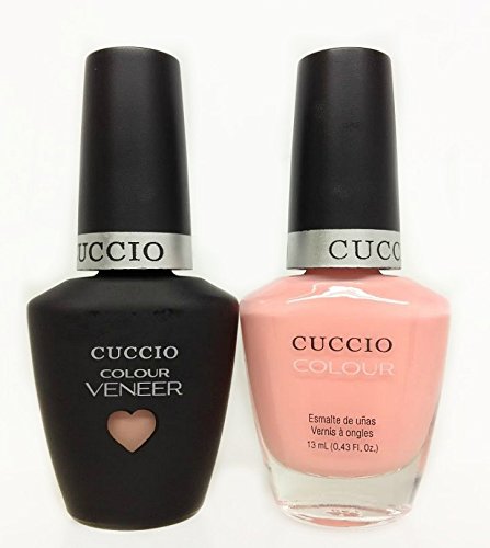 CUCCIO COLOUR - LED/UV Gel and Nail Lacquer DUO pack .5oz/15ml (6102 - Life's A Peach)