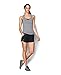 Under Armour womens Fly By Running Shorts, Black (002)/Reflective, Large