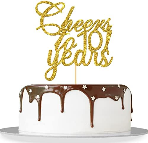 20th Birthday Cake Topper - "Kissing My Teens Goodbye" Silver Glitter, Hello 20 Party Decor - View #13