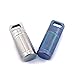 TISUR - Large, Solid, Titanium Single Chamber Keychain Pill Holder/Container for Men & Women ~ Holds Aspirin, Ibuprofen, Advil & Other Medications ~ Waterproof & Ideal Pill Fob for Travel ~ 2.6