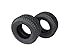 Set of 2-16X6.50-8 4 Ply Turf Tires for Lawn & Garden Mower 16x6.5-8