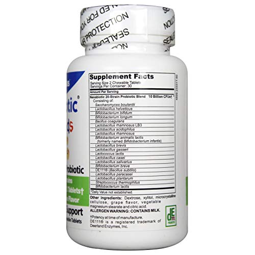 DrFormulas Nexabiotic Chewable Probiotics for Kids 10 Billion CFUs S