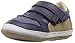 Robeez Boys' Jaime Sneaker, Navy, 12-18 Months M US Infant