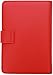 Travelambo RFID Blocking Genuine Leather Passport Holder Wallet Cover Case Wing Pocket (Red)