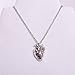 Anatomical Human Heart Pendant Necklace Punk Gothic Rocker Human Steampunk Silver Plated