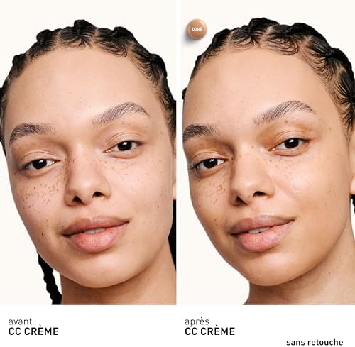 - CC Crème à la Centella Asiatica - Crème Visage Illuminateur Haute Définition et Maquillage - Protection Solaire SPF 30 - Cosmétique Coréenne - Doré 15ml