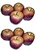 Artificial Red & Green Apples, Oranges, Bananas, Pears, and Peaches - Set of 14 Fruits