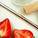 Reusable Metal Stainless Steel Straws With Case - 4 Custom Made Wooden Case sets, 4 Cleaning Brushes, 4 Silicone Tips - Portable Travel Zero Waste Straw Set - Travel Bag Included