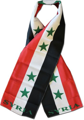 Syria - 8" x 63" Flag Scarf