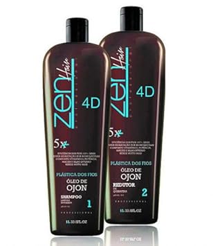 Zen Hair 4d Plastica Dos Fios Ojon Oil Brazilian Keratin Hair