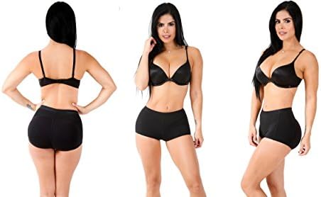 Shapex Curve Shape Butt Lifting Boy Shorts Thighs Lift Up And Shape Panty No Padd Black M