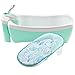 Summer Lil Luxuries Whirlpool Bubbling Spa & Shower Bath Tub, Aqua