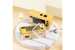 Hard PC Split Case for Kodak Charmera Keychain Camera,Transparent Protective Cover with Precise Cutouts,Camera NOT Included