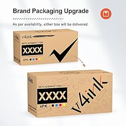 v4ink 2PK Compatible Toner Cartridge Replacement