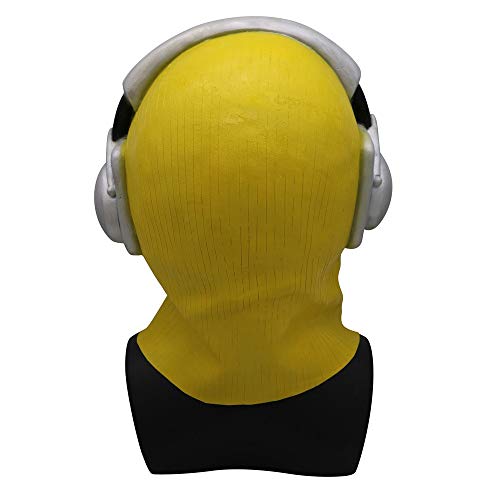 Scary Halloween Mask,Terror Ghost Devil Mask Dance Party Scary Biochemical Alien Zombie Caps Mask,Cosplay Prop Toy (A)