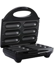 Brentwood TS-601S Non-Stick 6 Mini Corn Dog Maker, Stainless Steel