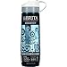 Brita 23.7 Ounce Hard Sided Water Bottle with 1 Filter, BPA Free, Printed Blue