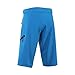 ARSUXEO Outdoor Sports Men's MTB Cycling Shorts Mountain Bike Shorts Water Resistant Blue Size Large