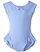 MdnMd Ballerina Outfit Leotard Raglan Cap Sleeve (Tag 120 - Age 4-6, Blue)