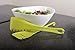 2 in 1 Bonke Tongs and Spatula - Perfect Salad, Fish, Spaghetti, Meat Steak Turner, Asparagus, Appetizer, Vegetable Tongs or Spatulas in Kitchen when Cooking - Flexible Nylon